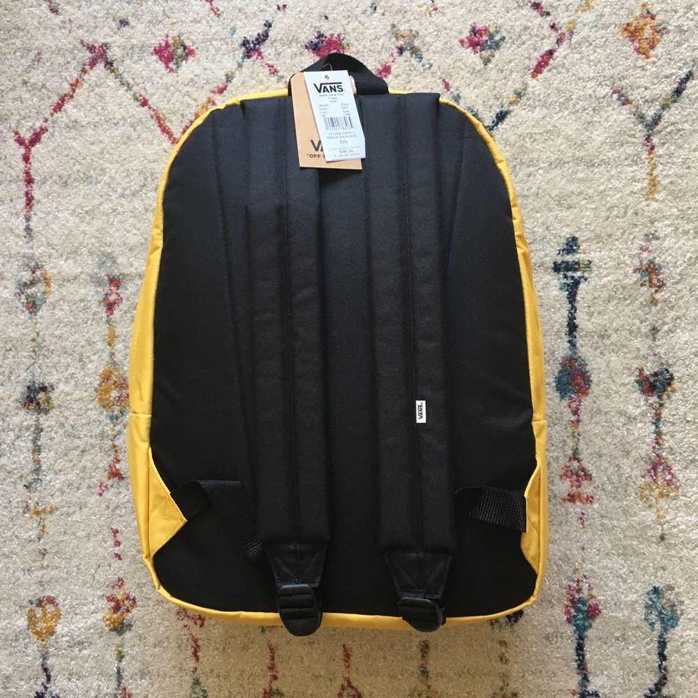 SOLD | DO NOT BUY | Yellow Vans Realm Backpack - Picture 4 of 6